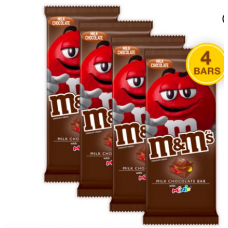 M&M'S Kit Barra de Chocolate ao Leite com Minis (Contém 4)